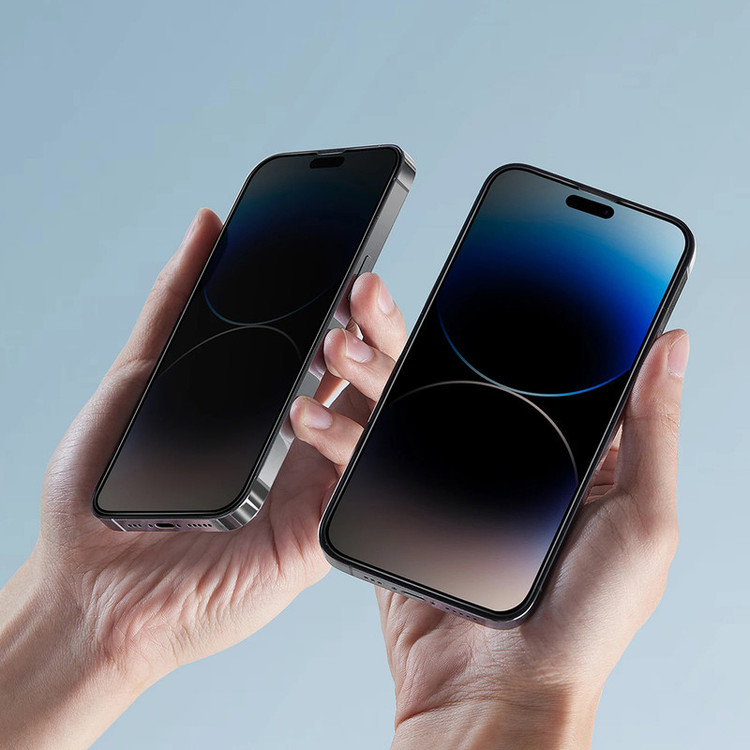محافظ صفحه نمایش حریم شخصی راک اسپیس مدل Resistant مناسب برای گوشی موبایل اپل iPhone 16