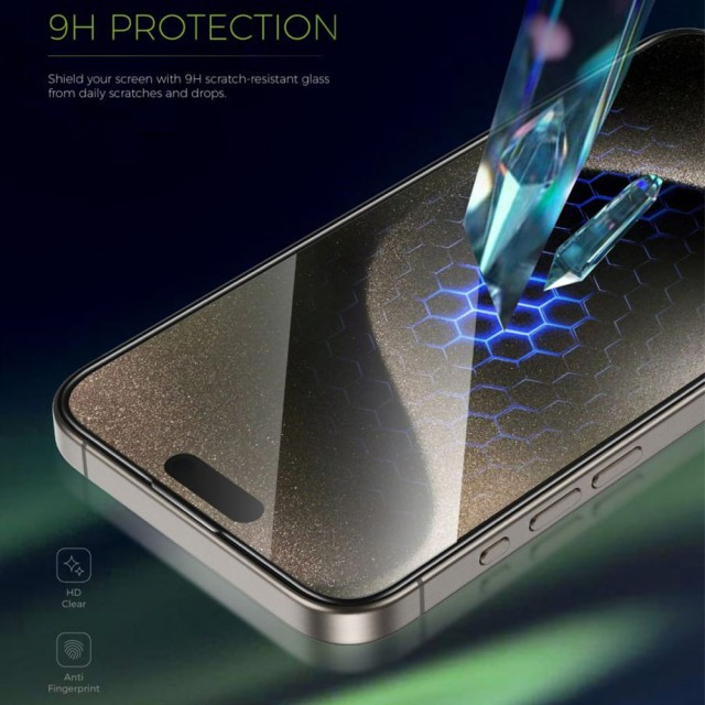 محافظ صفحه نمایش گرین لاین مدل Picasso 3D مناسب برای گوشی موبایل اپل iphone 15 pro Max