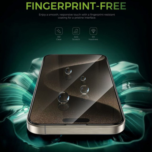 محافظ صفحه نمایش گرین لاین مدل Picasso 3D مناسب برای گوشی موبایل اپل iphone 15 pro Max