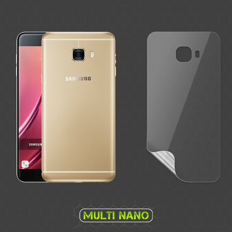 محافظ صفحه نمایش مولتی نانو مدل X-SFT مناسب برای گوشی موبایل سامسونگ Galaxy C7 به همراه محافظ پشت