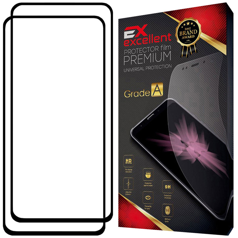 محافظ صفحه نمایش شیشه ای ایکس اکسلنت مدل XFU مناسب برای گوشی موبایل شیائومی Poco M6 Pro 4G بسته دو عددی