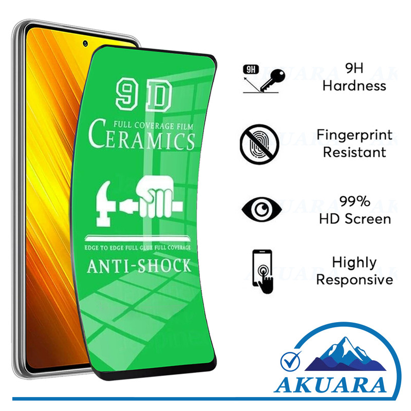 محافظ صفحه نمایش سرامیکی آکوآرا مدل CR1 AKU مناسب برای گوشی موبایل سامسونگ Galaxy A51 / M31s / S20 FE
