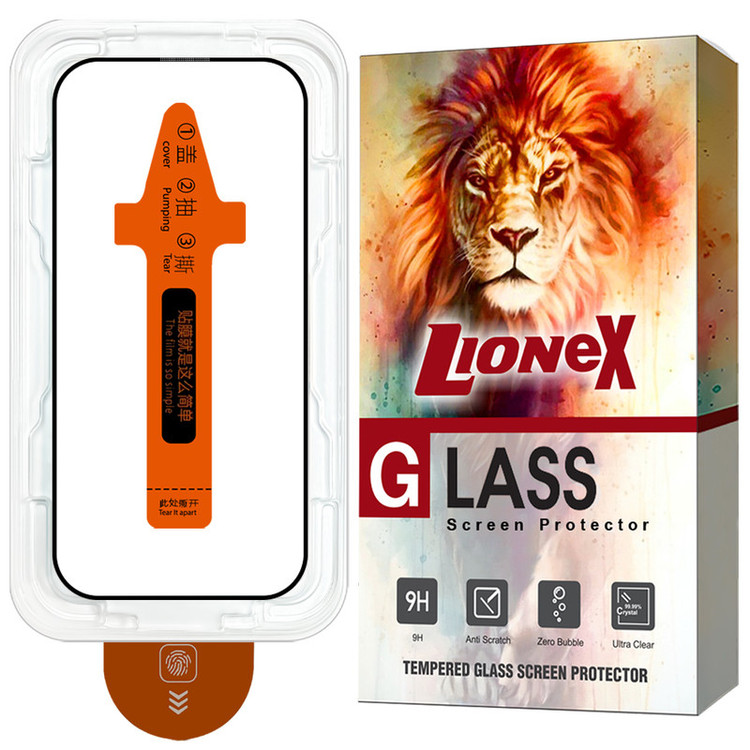 محافظ صفحه نمایش لایونکس مدل ESYL20 مناسب برای گوشی موبایل اپل iPhone 15 Pro Max