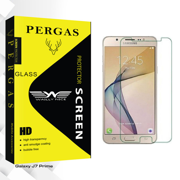 محافظ صفحه نمایش شیشه ای وایلی نایس مدل Pergas Glass مناسب برای گوشی موبایل سامسونگ Galaxy J7 Prime