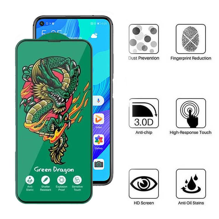 محافظ صفحه نمایش اپیکوی مدل Green Dragon ExplosionProof مناسب برای گوشی موبایل هوآوی Nova 5T