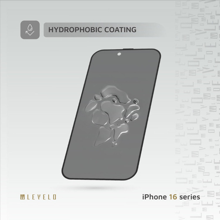 محافظ صفحه نمایش لِولو مدل 3D Resin Glue Privacy مناسب برای گوشی موبایل اپل iPhone 16 Pro Max
