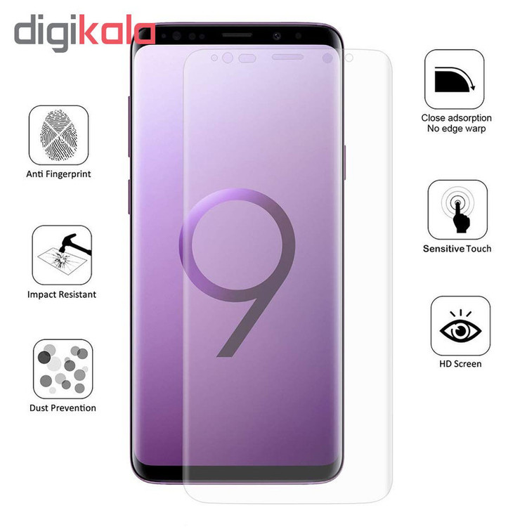 محافظ صفحه نمایش و پشت گوشی بوف مدل Hg01 مناسب برای گوشی موبایل سامسونگ Galaxy S9 Plus