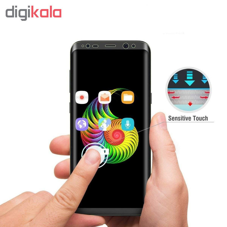 محافظ صفحه نمایش و پشت گوشی بوف مدل Hg01 مناسب برای گوشی موبایل سامسونگ Galaxy S9 Plus