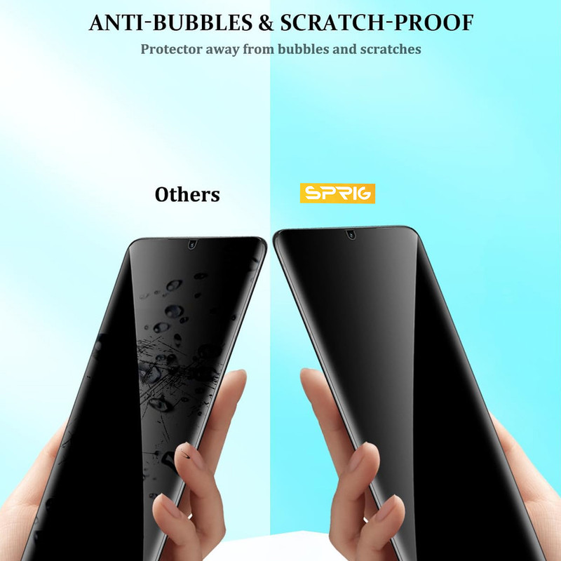 محافظ صفحه نمایش حریم شخصی اسپریگ مدل PRV_SP مناسب برای گوشی موبایل سامسونگ Galaxy S21 Fe 5G