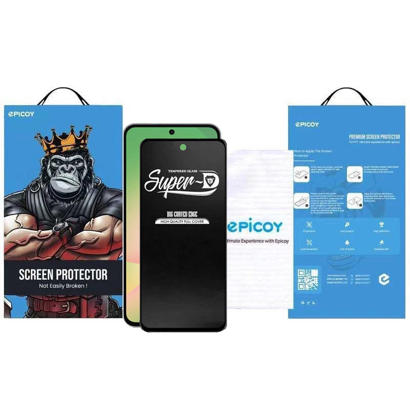 محافظ صفحه نمایش اپیکوی مدل Super 5D مناسب برای گوشی موبایل سامسونگ Galaxy A56/A36/S24 FE