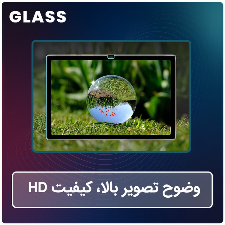 محافظ صفحه نمایش شفاف گلس مدل Resistant مناسب برای گوشی موبایل شیائومی Poco X6 Pro