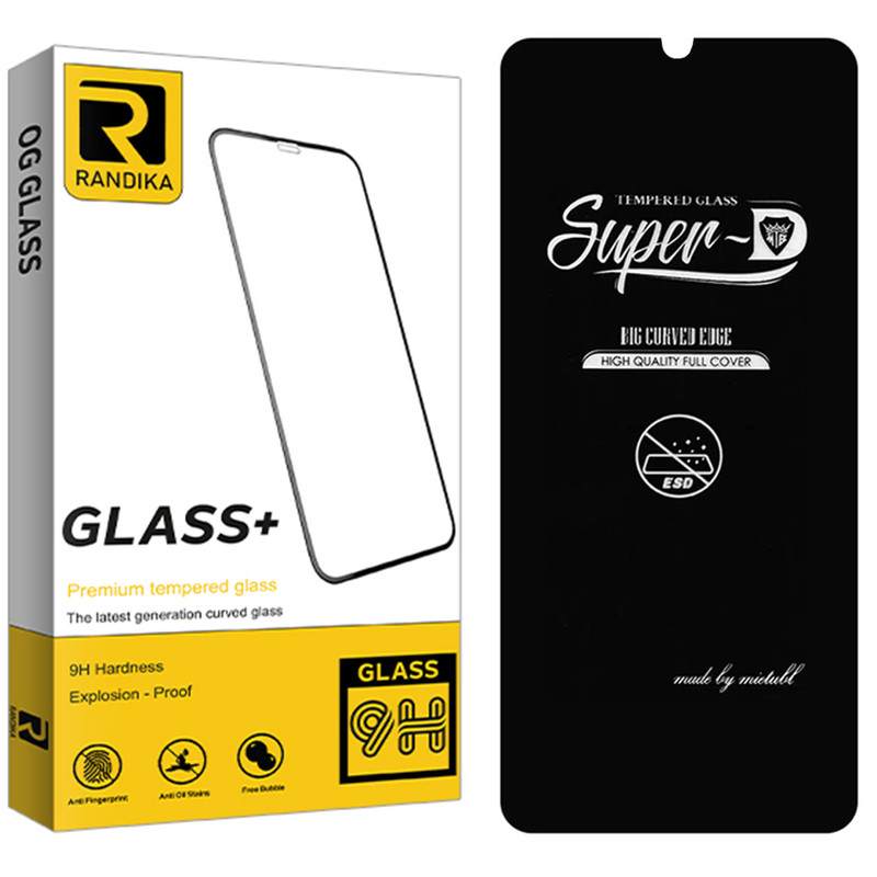 محافظ صفحه نمایش راندیکا مدل Premium SuperD مناسب برای گوشی موبایل شیائومی Redmi 10A / Redmi 9A / Redmi 9A Sport / Redmi 9C / Redmi 9C NFC / Redmi 9 / Redmi 9 INDIA / 9A Active / Poco C3 / Poco C31