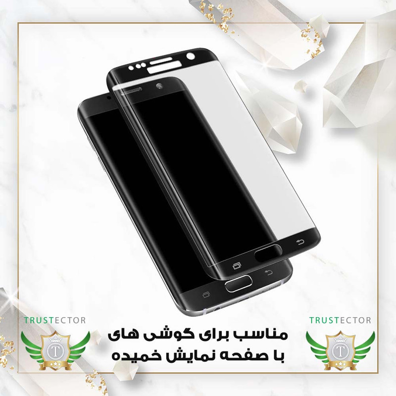 محافظ صفحه نمایش سرامیکی تراستکتور مدل CRMEGTR مناسب برای گوشی موبایل سامسونگ Galaxy S10 Plus 4G