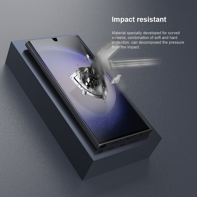 محافظ صفحه نمایش D`hard مدل Impact Resistant مناسب برای گوشی موبایل سامسونگ Galaxy S24 Ultra