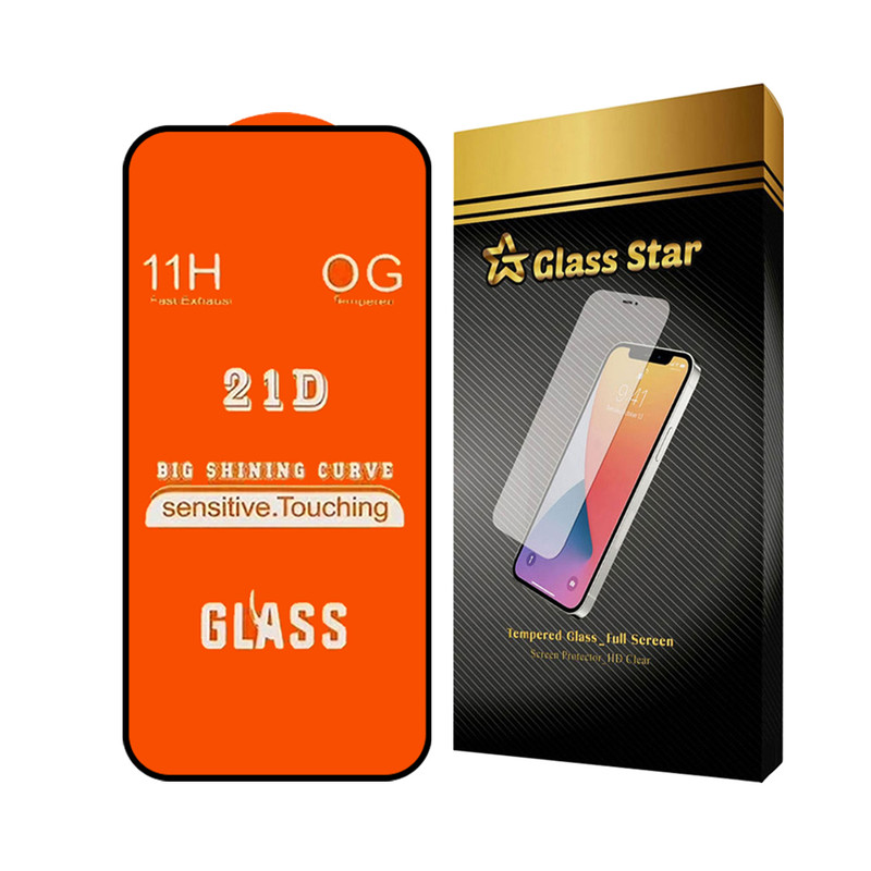 محافظ صفحه نمایش گلس استار مدل FULLGS مناسب برای گوشی موبایل هوآوی Nova 5T /آنر 20 / 20 Pro