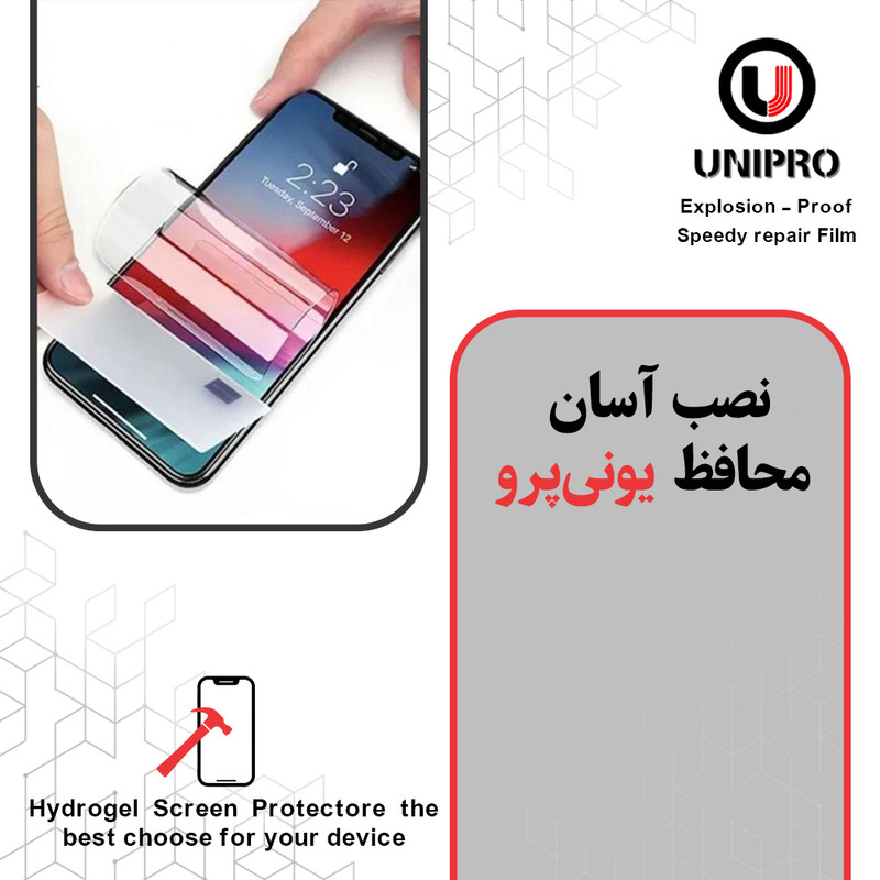 محافظ صفحه نمایش حریم شخصی یونی پرو مدل Explosion Proof مناسب برای گوشی موبایل ناتینگ فون 2a