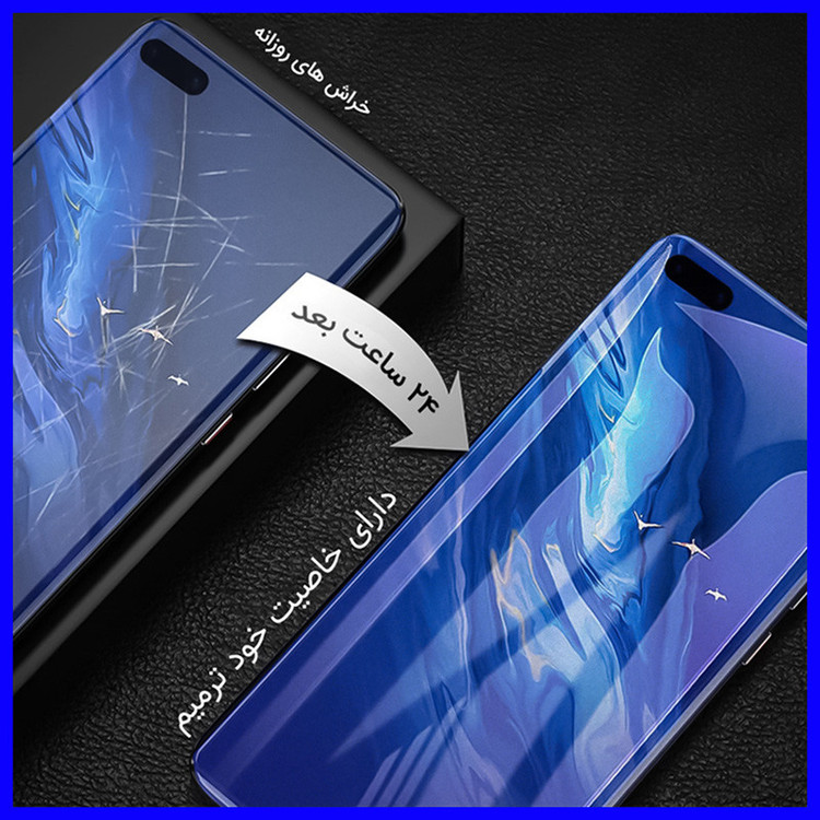 محافظ صفحه نمایش مات آنتی بلوهوکو مدل HyMBLU مناسب برای گوشی موبایل سامسونگ Galaxy S 23 Ultra