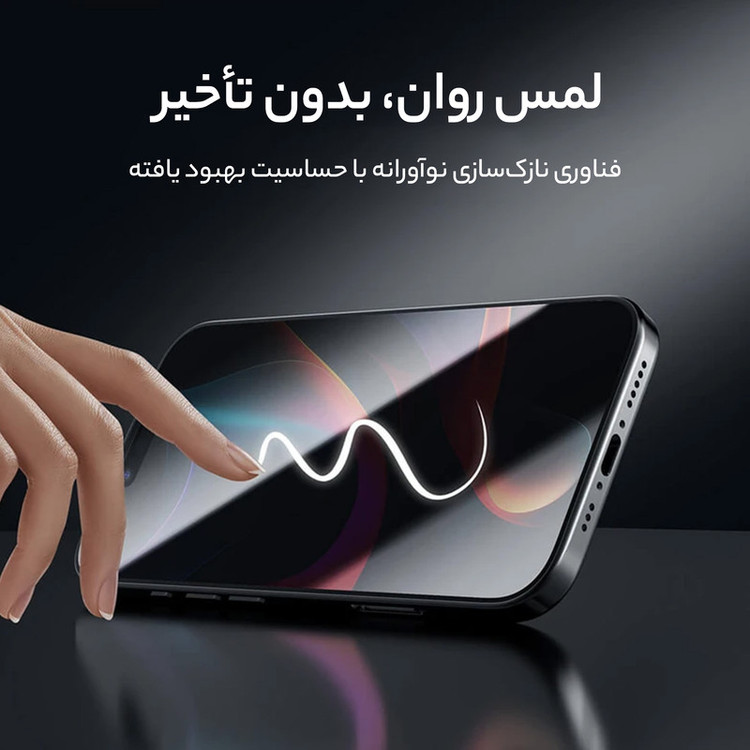 محافظ صفحه نمایش D'HARD مدل CP Plus Pro مناسب برای گوشی موبایل اپل iPhone 16 Pro به همراه کیت نصب آسان
