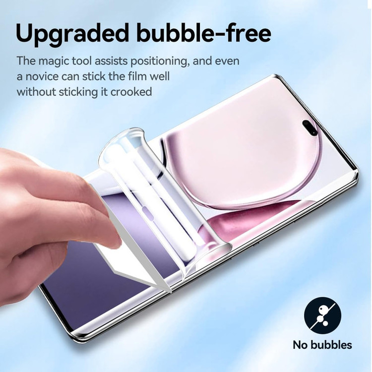 محافظ صفحه نمایش مدل Hydrogel مناسب برای گوشی موبایل آنر X9c