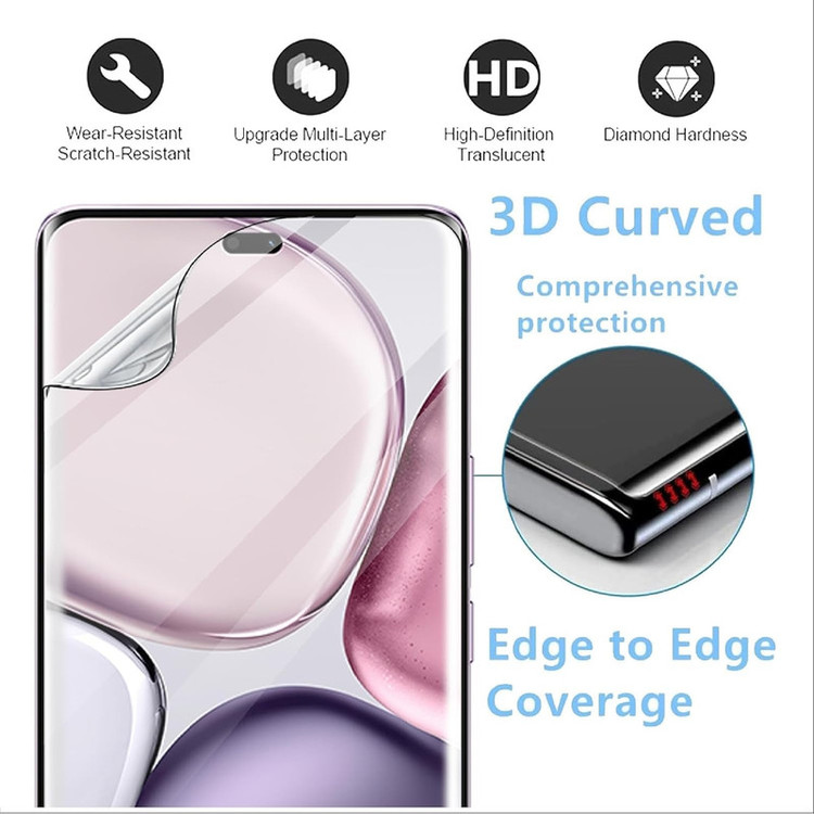 محافظ صفحه نمایش مدل Hydrogel مناسب برای گوشی موبایل آنر X9c