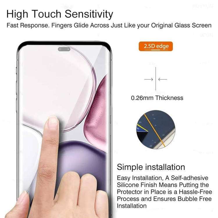 محافظ صفحه نمایش مدل Hydrogel مناسب برای گوشی موبایل آنر X9c