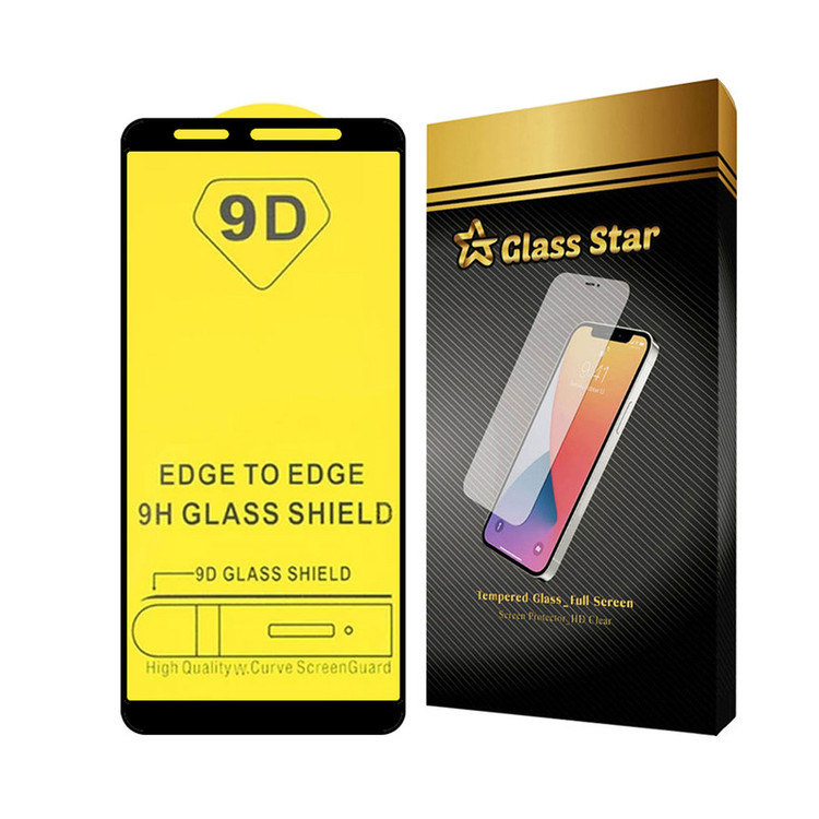 محافظ صفحه نمایش گلس استار مدل FULLGS مناسب برای گوشی موبایل هوآوی P smart 2018