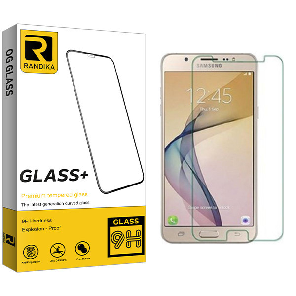 محافظ صفحه نمایش شیشه ای راندیکا مدل Randika Glass مناسب برای گوشی موبایل سامسونگ Galaxy J7 Prime