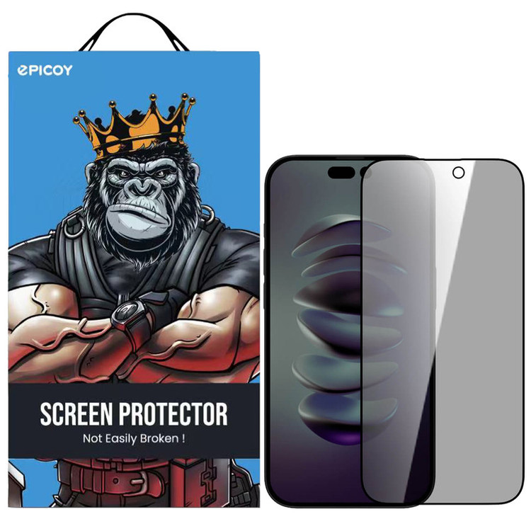 محافظ صفحه نمایش حریم شخصی اپیکوی مدل Pry مناسب برای گوشی موبایل اپل iPhone 14 Pro Max