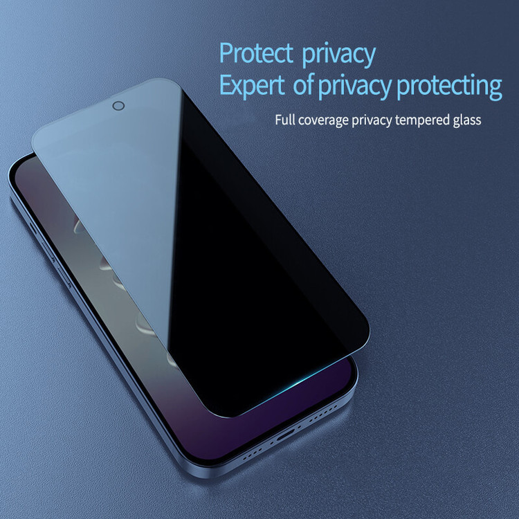 محافظ صفحه نمایش حریم شخصی اپیکوی مدل Pry مناسب برای گوشی موبایل اپل iPhone 14 Pro Max