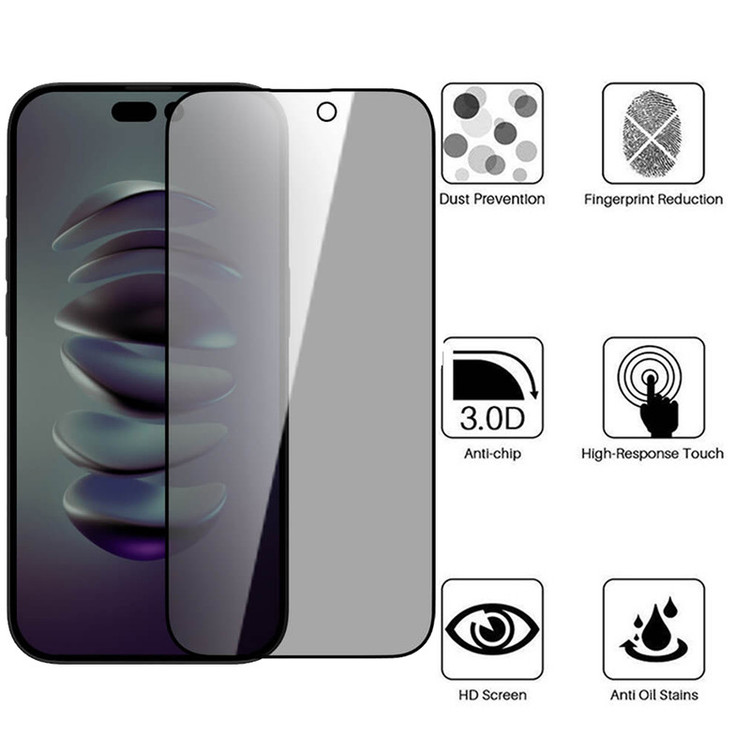 محافظ صفحه نمایش حریم شخصی اپیکوی مدل Pry مناسب برای گوشی موبایل اپل iPhone 14 Pro Max