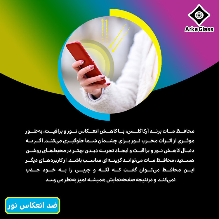 محافظ صفحه نمایش مات آرکا گلس مدل Tough مناسب برای گوشی موبایل سامسونگ Galaxy A56 به همراه محافظ پشت گوشی