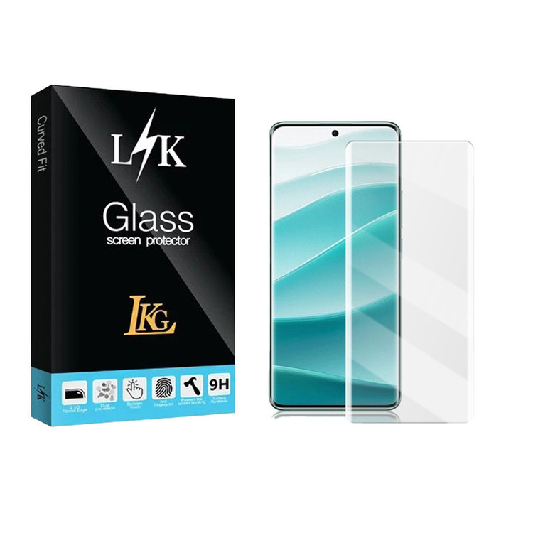 محافظ صفحه نمایش ال کا جی مدل UV مناسب برای گوشی موبایل شیائومی Redmi Note 13 Pro Plus / Note 14 Pro 4G / Note 14 Pro 5G Note 14 Pro Plus 4G / Note 14 Pro Plus 5G