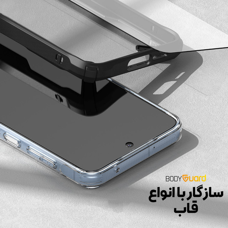 محافظ صفحه نمایش شیشه ای بادیگارد مدل Clear مناسب برای گوشی موبایل سامسونگGALAXY A36 / A56
