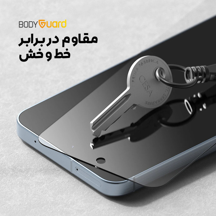 محافظ صفحه نمایش شیشه ای بادیگارد مدل Clear مناسب برای گوشی موبایل سامسونگGALAXY A36 / A56