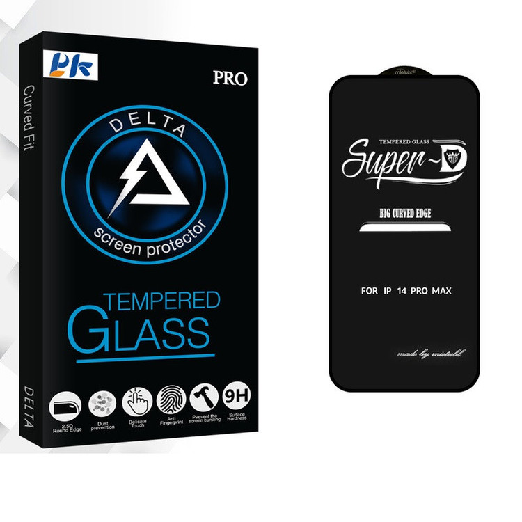 محافظ صفحه نمایش پی کی مدل SUPERD مناسب برای گوشی موبایل اپل iPhone 14 Pro Max