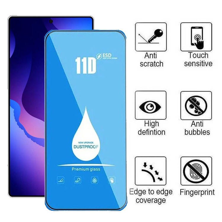 محافظ صفحه نمایش 11D اپیکوی مدل Blue ESD مناسب برای گوشی موبایل سامسونگ Galaxy S25 Ultra