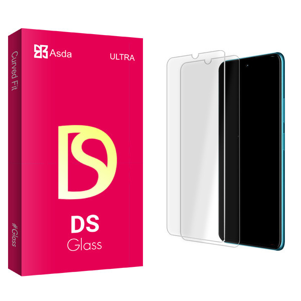 محافظ صفحه نمایش شیشه ای آسدا مدل DS Glass MIX مناسب برای گوشی موبایل هوآوی Honor 10 Lite بسته دو عددی
