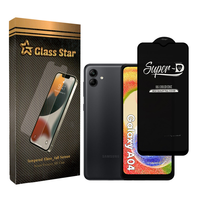 محافظ صفحه نمایش گلس استار مدل STAR-SUPER-D مناسب برای گوشی موبایل سامسونگ Galaxy A04