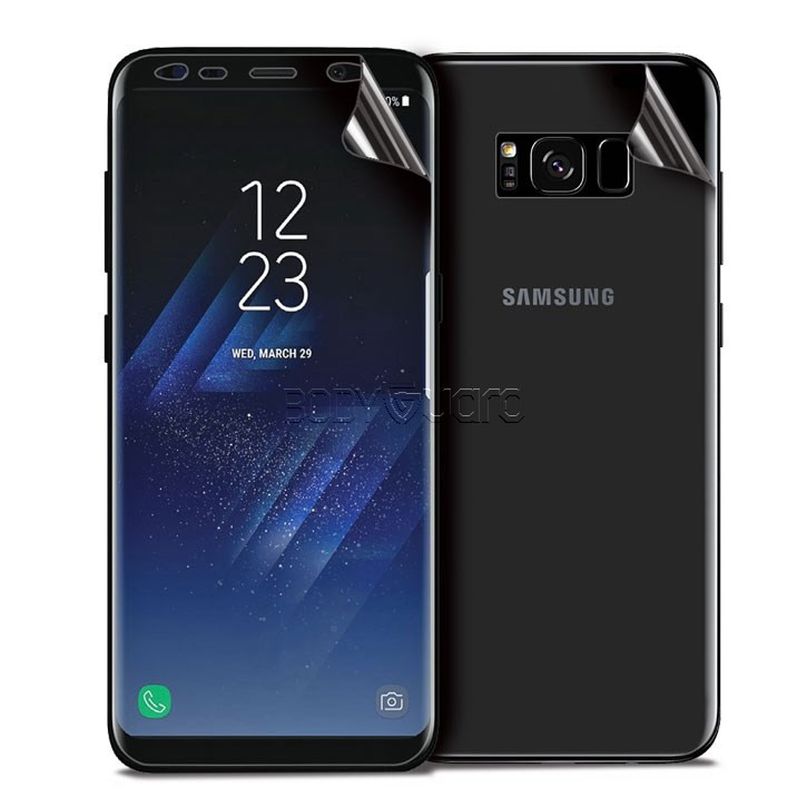محافظ صفحه نمایش بادیگارد مدل HydroGel مناسب برای گوشی موبایل سامسونگ Galaxy S8 به همراه محافظ پشت گوشی