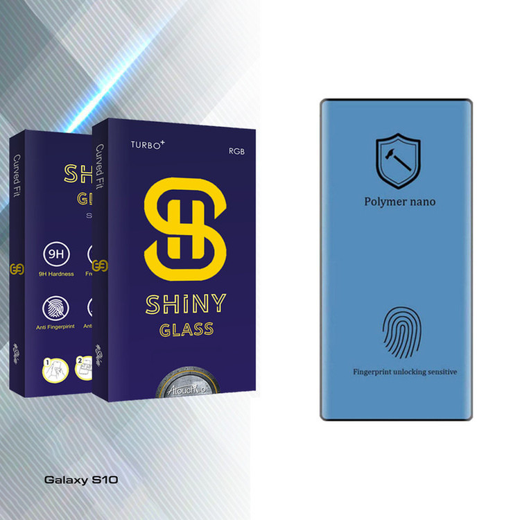 محافظ صفحه نمایش آتوچبو مدل Shiny Pro Nano Polymer مناسب برای گوشی موبایل سامسونگ Galaxy S10
