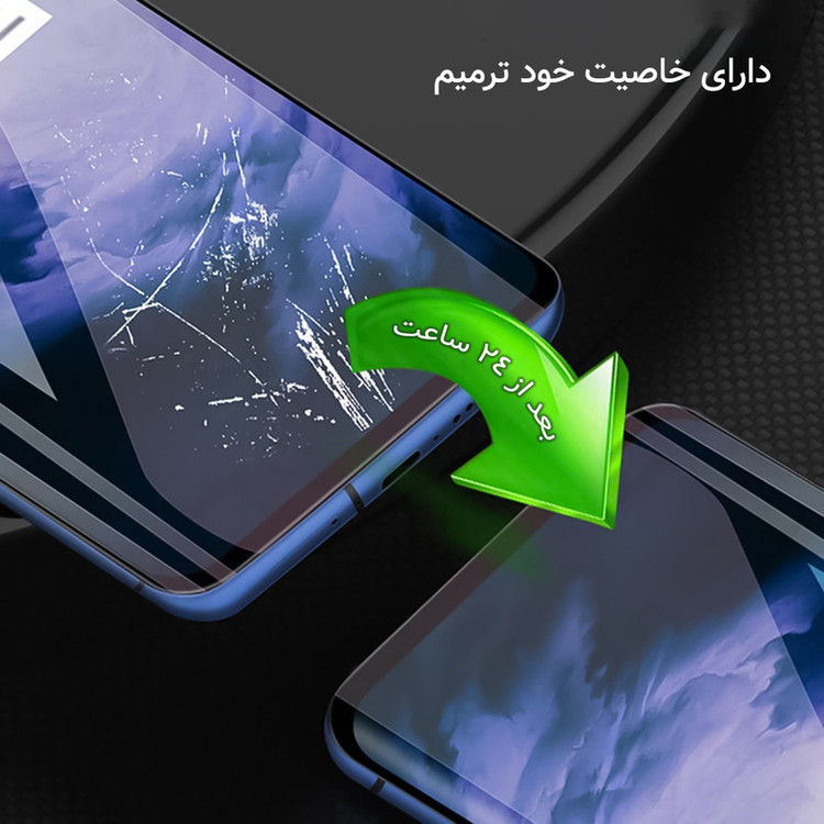 محافظ صفحه نمایش ضد اشعه آبی راک اسپیس مدل HyBLU مناسب برای گوشی موبایل آنر X9a