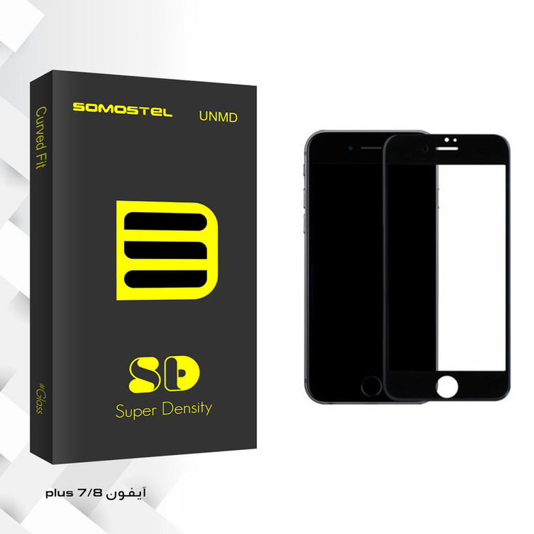 محافظ صفحه نمایش سوماستل مدل SD Glass مناسب برای گوشی موبایل اپل iPhone 7/8 plus