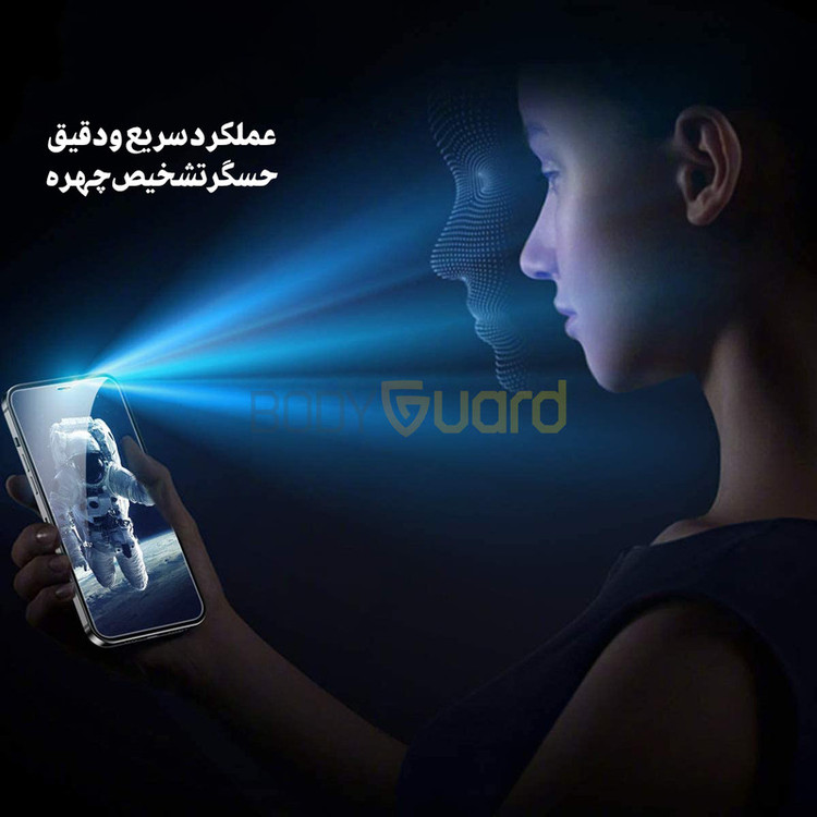 محافظ صفحه نمایش حریم شخصی بادیگارد مدل PX مناسب برای گوشی موبایل شیائومی Mi 13T / 13T Pro