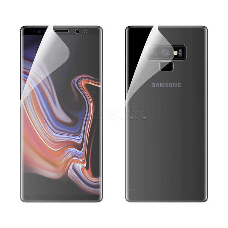 محافظ صفحه نمایش بادیگارد مدل HydroGel مناسب برای گوشی موبایل سامسونگ Galaxy Note 9 به همراه محافظ پشت گوشی