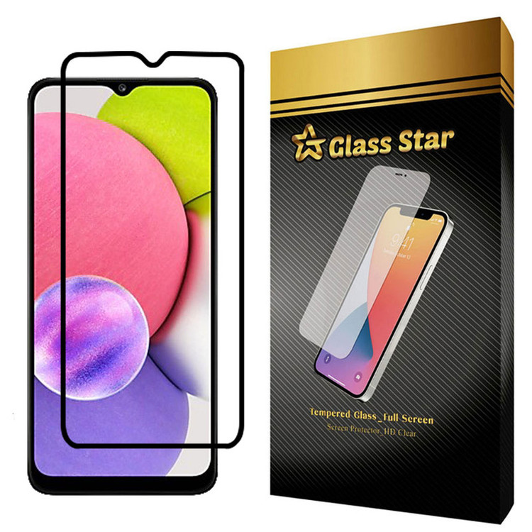 محافظ صفحه نمایش سرامیکی گلس استار مدل CRGA-Glass مناسب برای گوشی موبایل سامسونگ Galaxy A03s