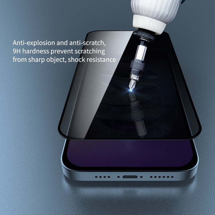 محافظ صفحه نمایش حریم شخصی بادیگارد مدل PiP مناسب برای گوشی موبایل اپل iPhone 15 Pro Max