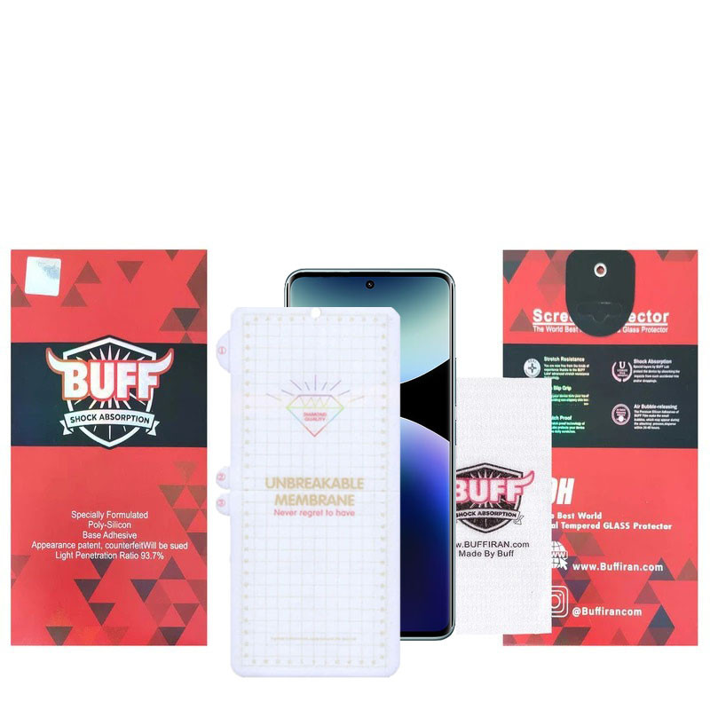 محافظ صفحه نمایش بوف مدل Hydrogel مناسب برای گوشی موبایل شیائومی Redmi Note 14 Pro Plus/ Note 14 Pro 4G/5G / Poco X7