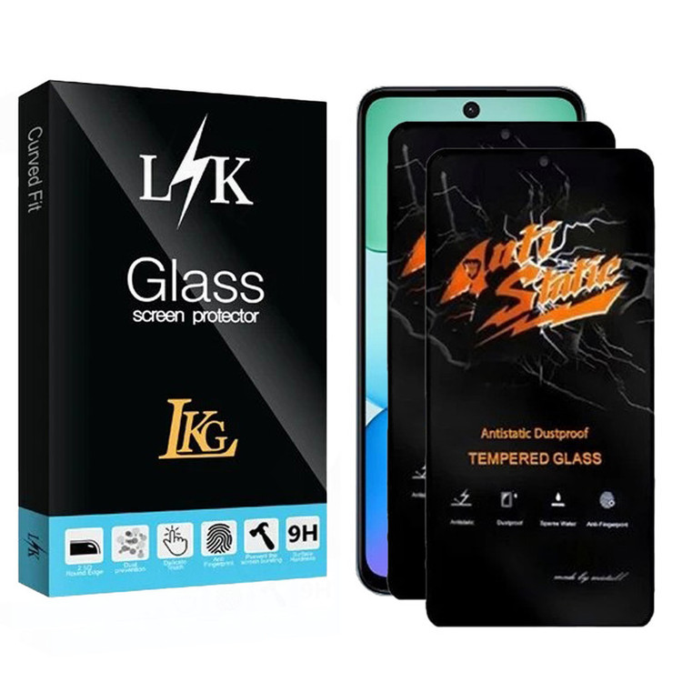 محافظ صفحه نمایش ال کا جی مدل انتی استاتیک مناسب برای گوشی موبایل شیائومی Redmi 13x 4G