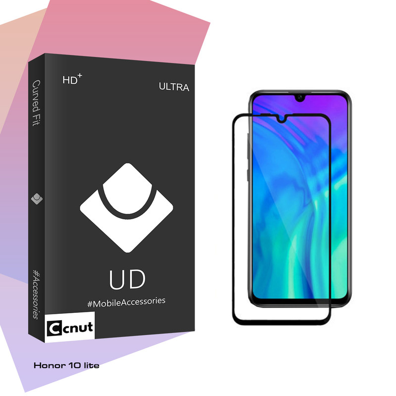محافظ صفحه نمایش سرامیکی کوکونات مدل UD Black مناسب برای گوشی موبایل آنر 10 lite