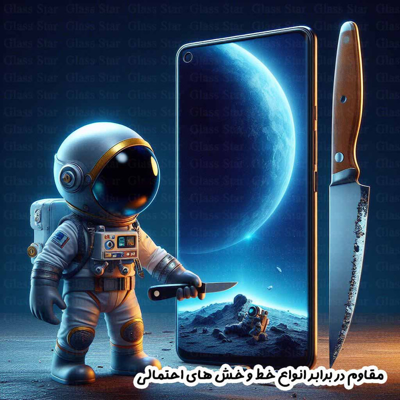 محافظ صفحه نمایشD`HARD مدل FULLGS مناسب برای گوشی موبایل سامسونگ Galaxy A9 2018